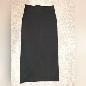 Forever 21 Black Maxi Pencil Skirt